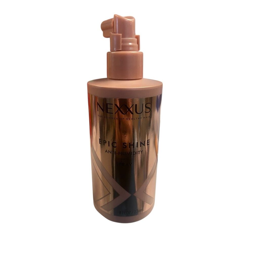 Nexxus Epic Shine Anti-Humidity Spray 8 oz NEW Lightweight Shine Anti-Frizz Mist